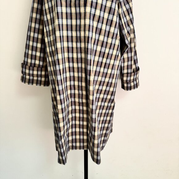 The Row Women’s Tavishina checked silk-blend coat - Picture 10 of 12